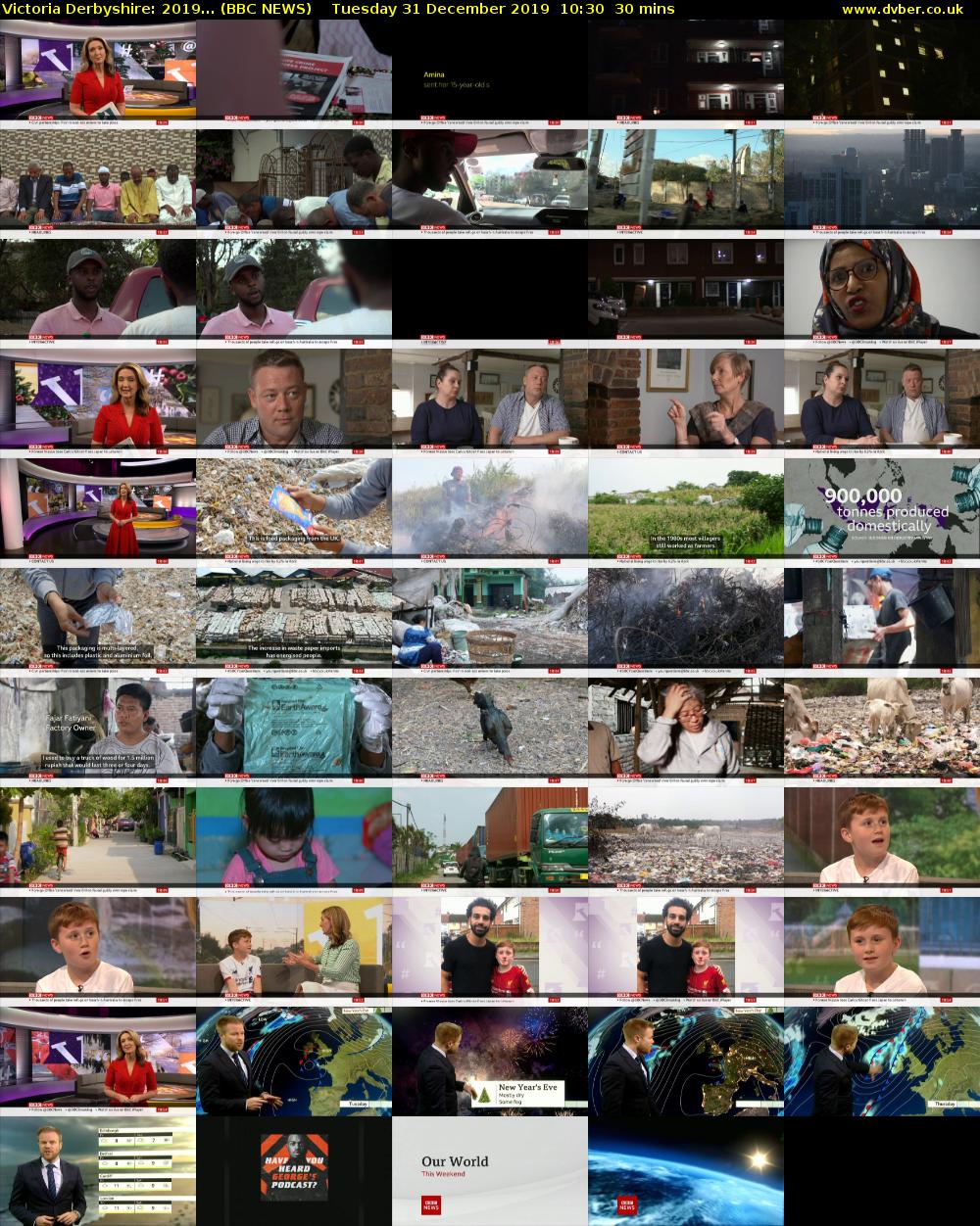 Victoria Derbyshire: 2019... (BBC NEWS) Tuesday 31 December 2019 10:30 - 11:00