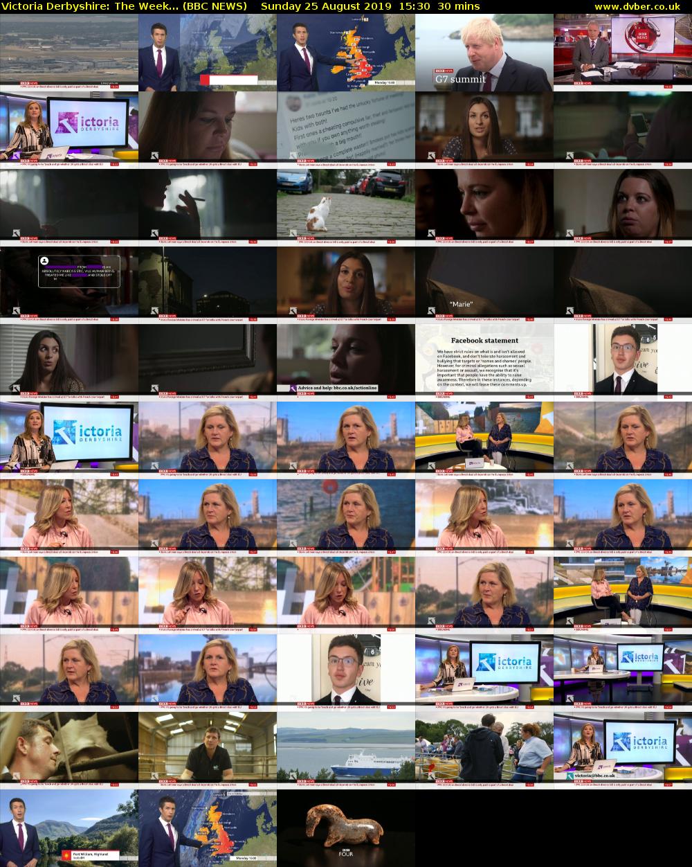 Victoria Derbyshire: The Week... (BBC NEWS) Sunday 25 August 2019 15:30 - 16:00