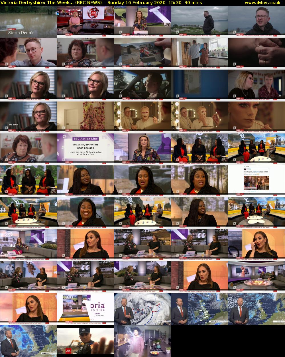 Victoria Derbyshire: The Week... (BBC NEWS) Sunday 16 February 2020 15:30 - 16:00