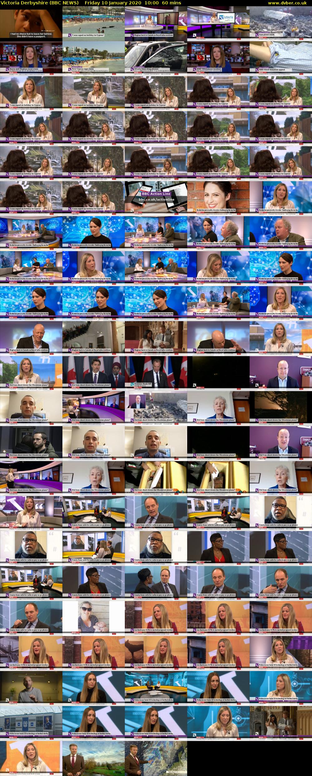 Victoria Derbyshire (BBC NEWS) Friday 10 January 2020 10:00 - 11:00