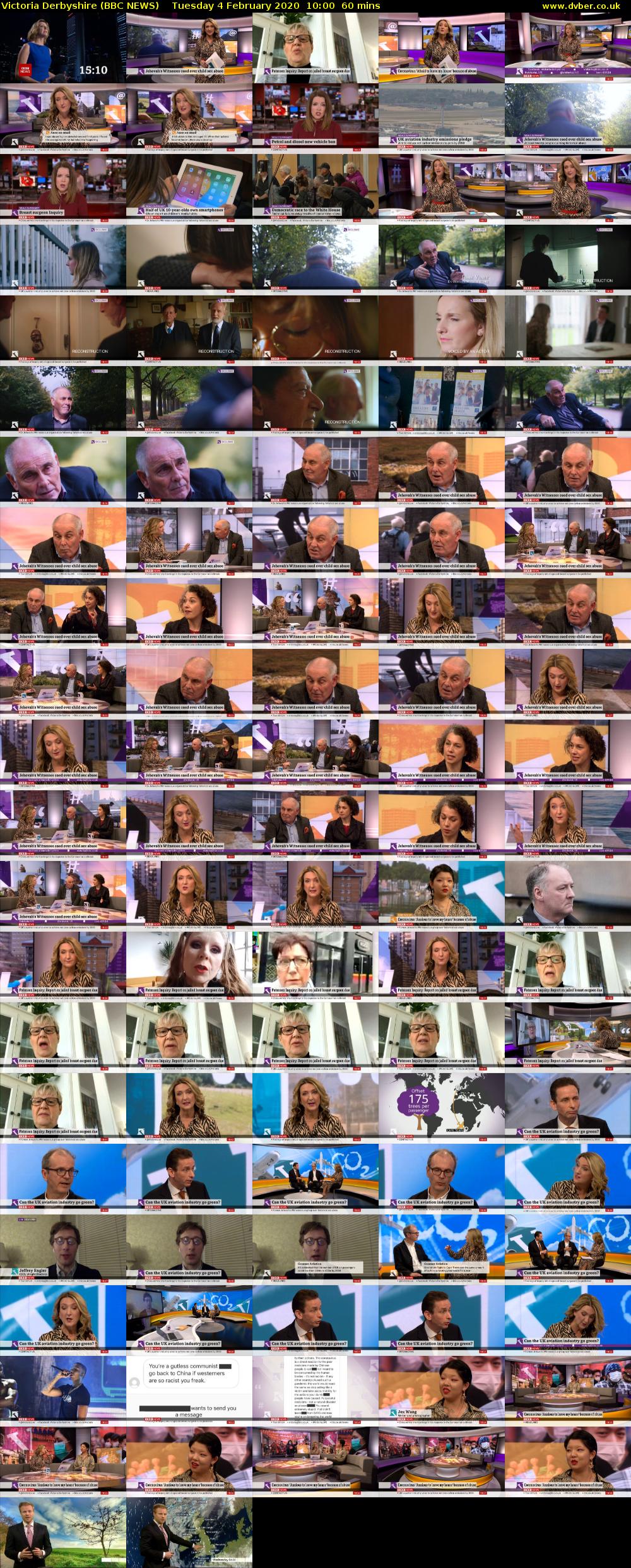 Victoria Derbyshire (BBC NEWS) Tuesday 4 February 2020 10:00 - 11:00