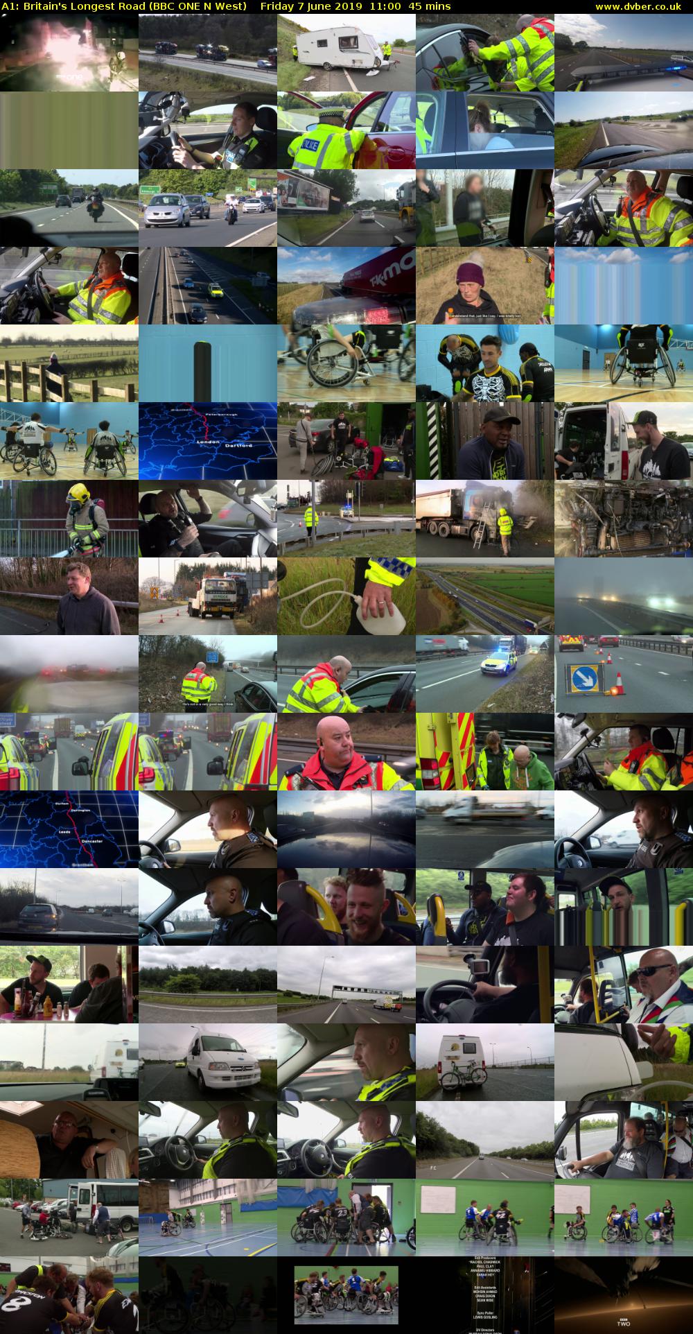 A1: Britain's Longest Road (BBC ONE N West) Friday 7 June 2019 11:00 - 11:45