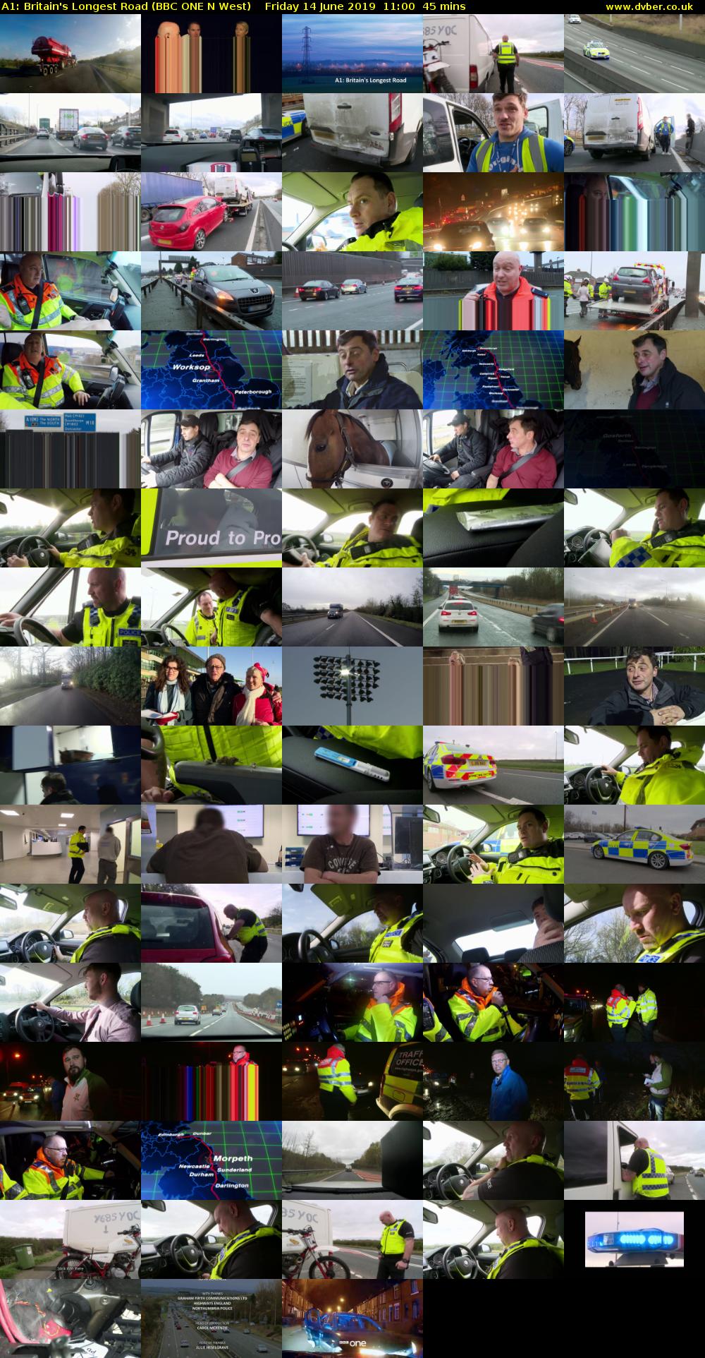 A1: Britain's Longest Road (BBC ONE N West) Friday 14 June 2019 11:00 - 11:45