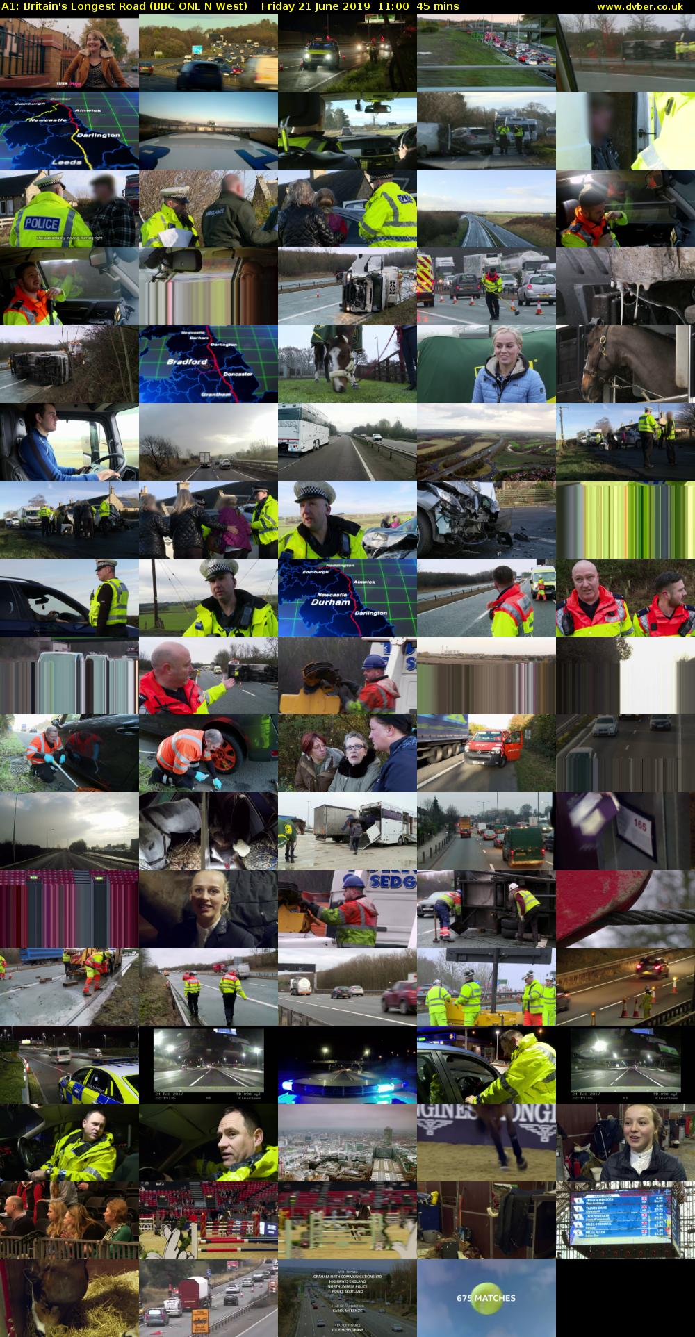 A1: Britain's Longest Road (BBC ONE N West) Friday 21 June 2019 11:00 - 11:45