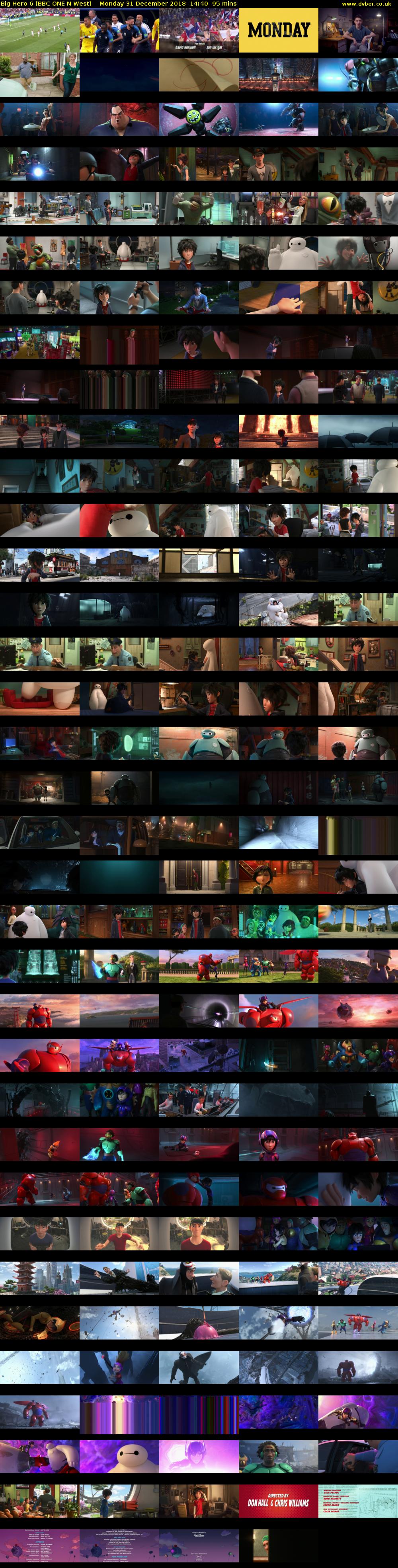 Big Hero 6 (BBC ONE N West) Monday 31 December 2018 14:40 - 16:15