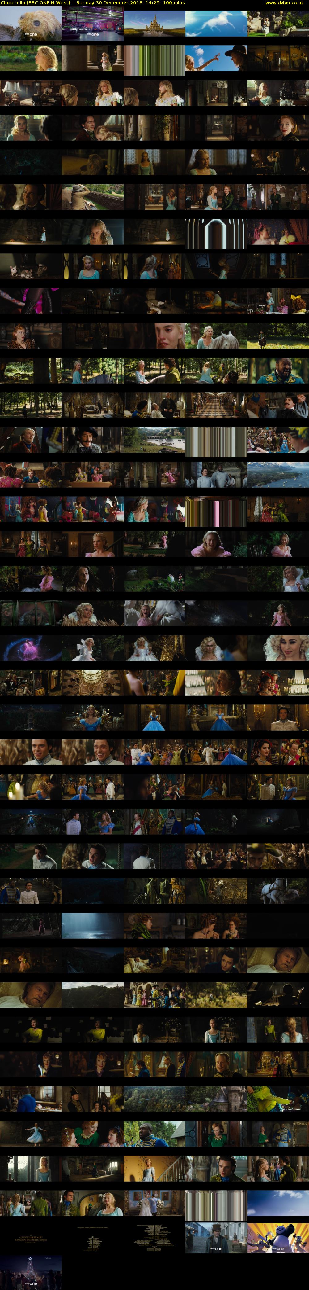 Cinderella (BBC ONE N West) Sunday 30 December 2018 14:25 - 16:05