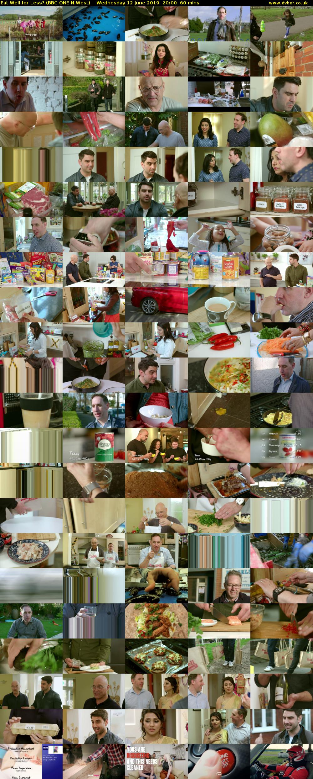 Eat Well for Less? (BBC ONE N West) Wednesday 12 June 2019 20:00 - 21:00