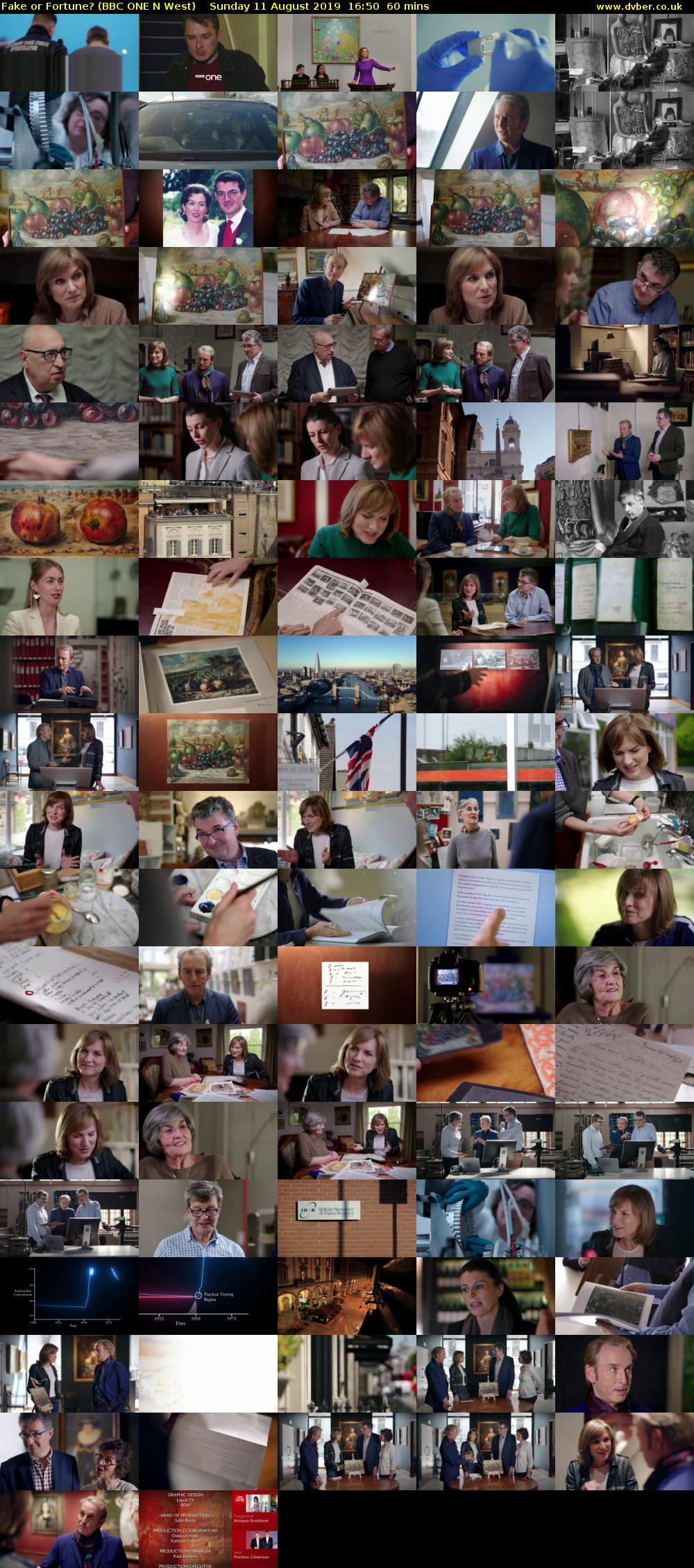 Fake or Fortune? (BBC ONE N West) Sunday 11 August 2019 16:50 - 17:50