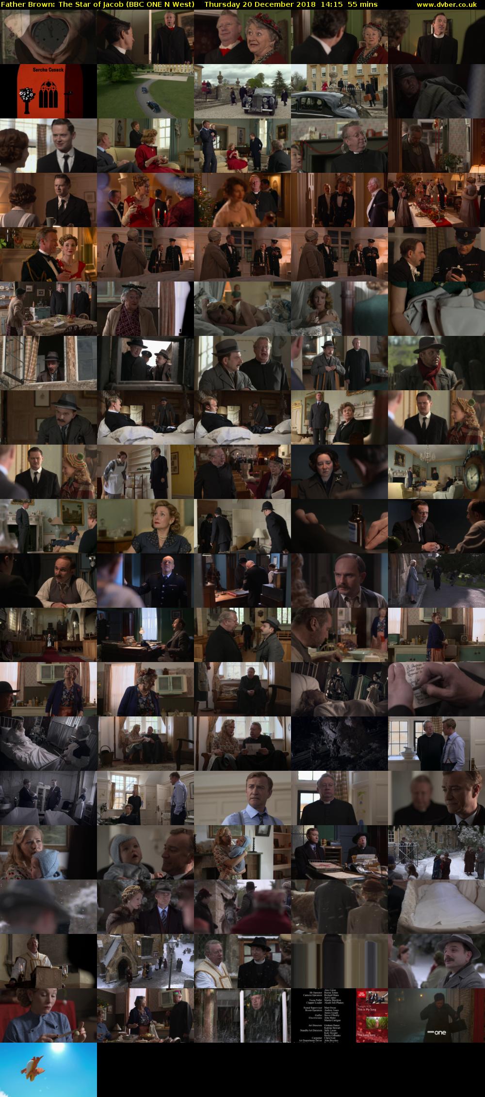 Father Brown: The Star of Jacob (BBC ONE N West) Thursday 20 December 2018 14:15 - 15:10