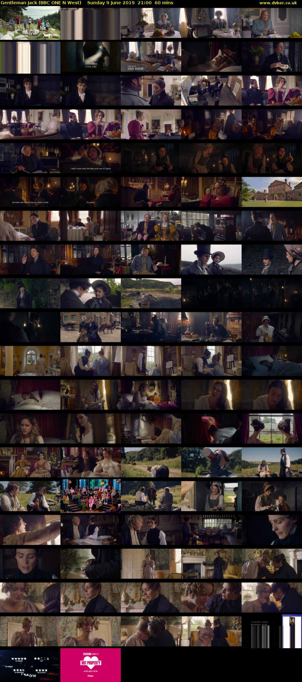 Gentleman Jack (BBC ONE N West) Sunday 9 June 2019 21:00 - 22:00