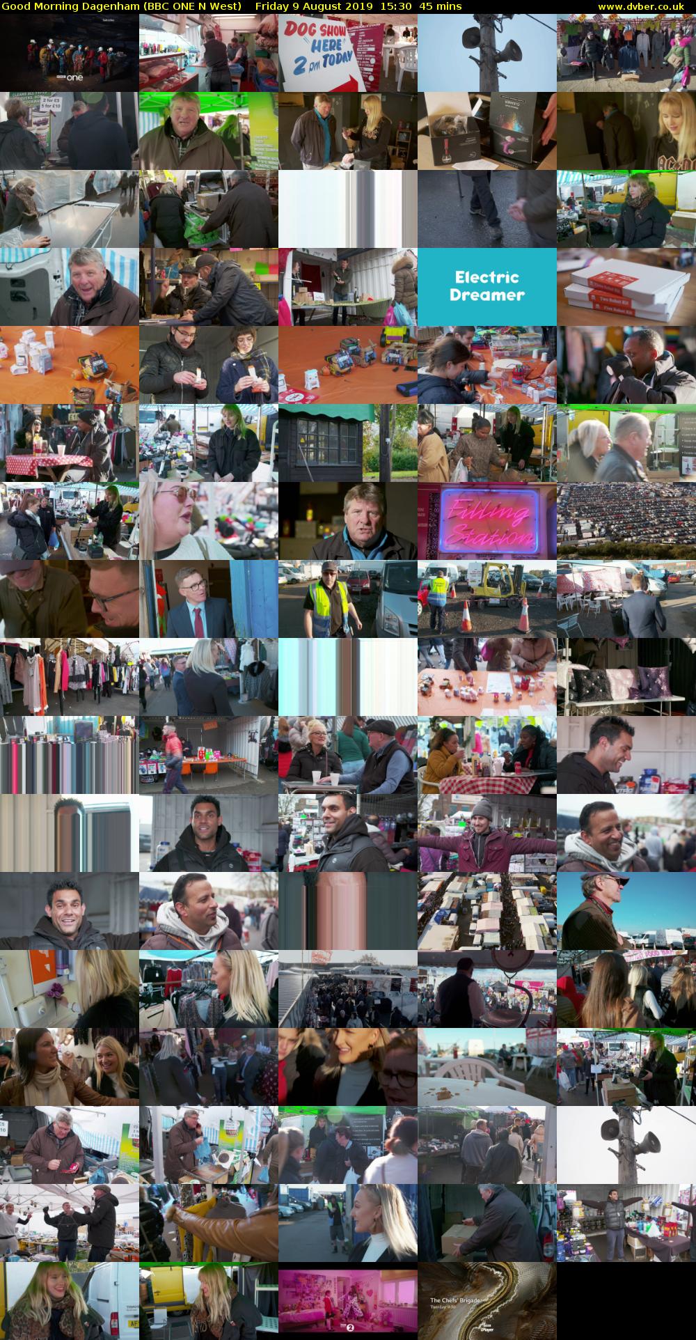 Good Morning Dagenham (BBC ONE N West) Friday 9 August 2019 15:30 - 16:15