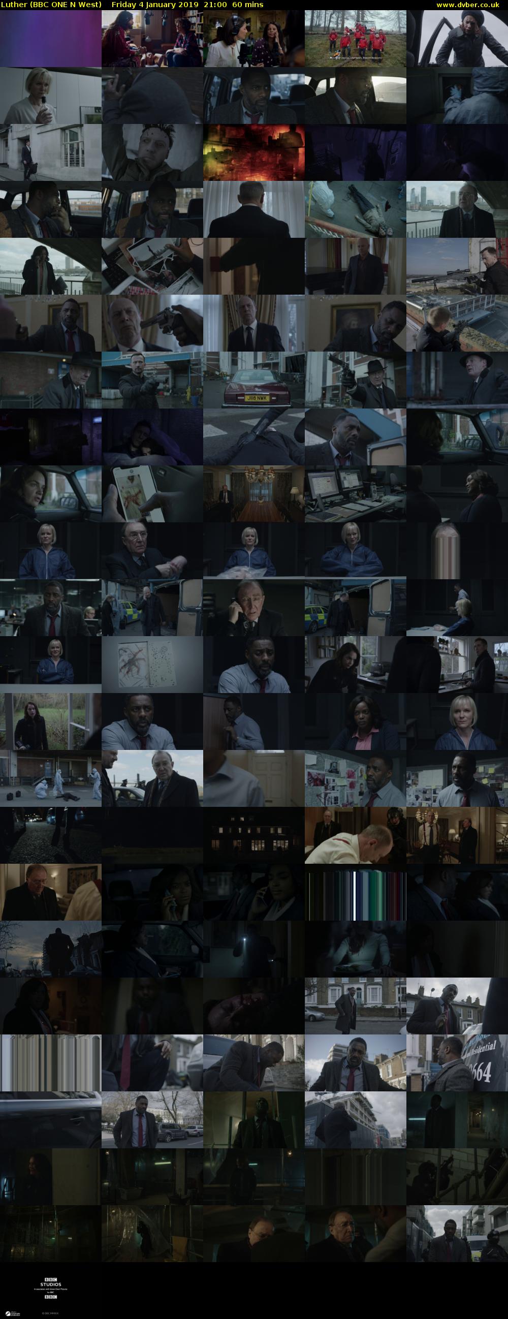 Luther (BBC ONE N West) Friday 4 January 2019 21:00 - 22:00