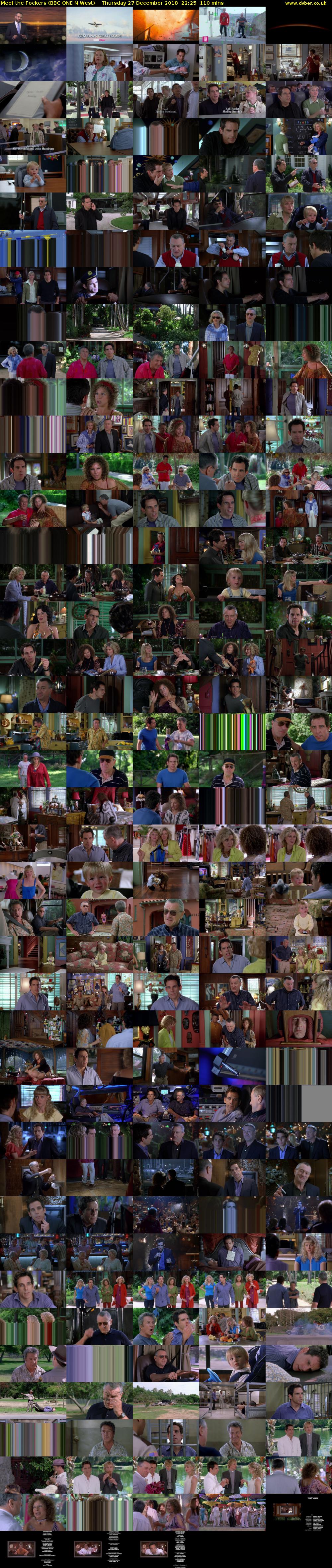 Meet the Fockers (BBC ONE N West) Thursday 27 December 2018 22:25 - 00:15