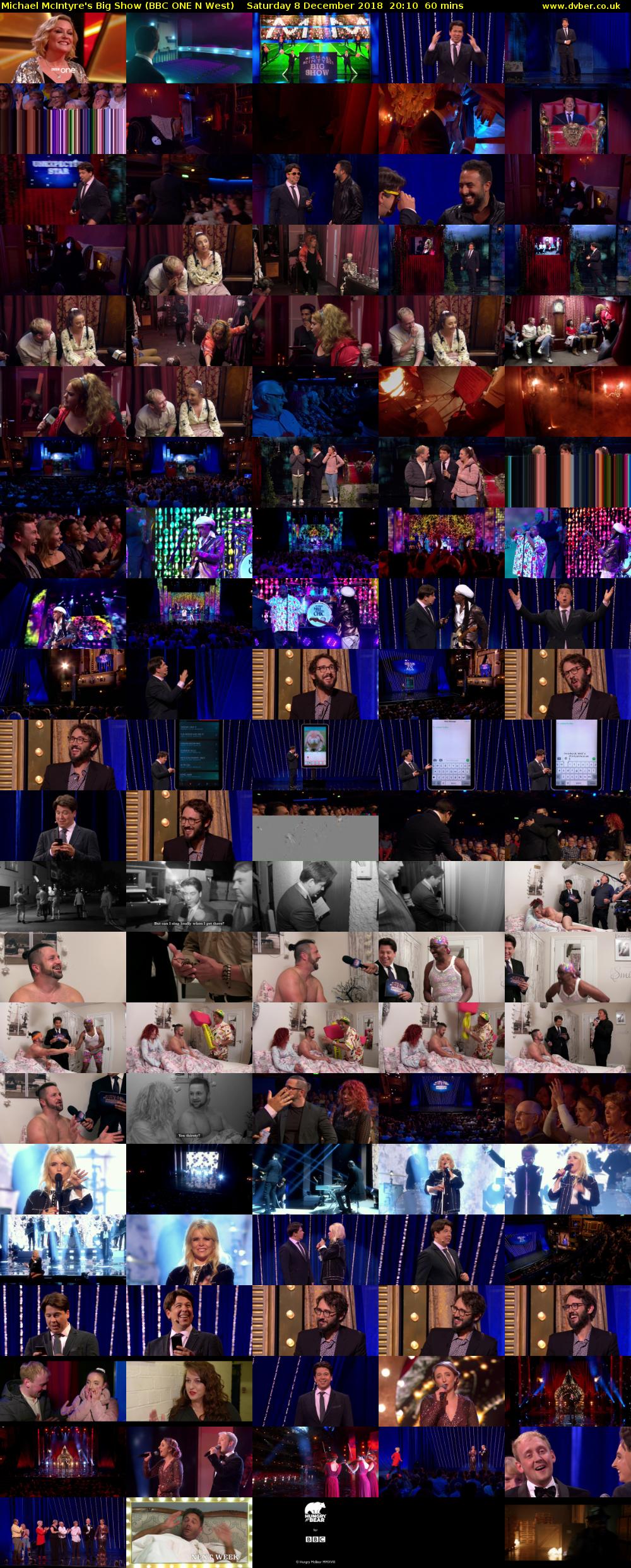 Michael McIntyre's Big Show (BBC ONE N West) Saturday 8 December 2018 20:10 - 21:10