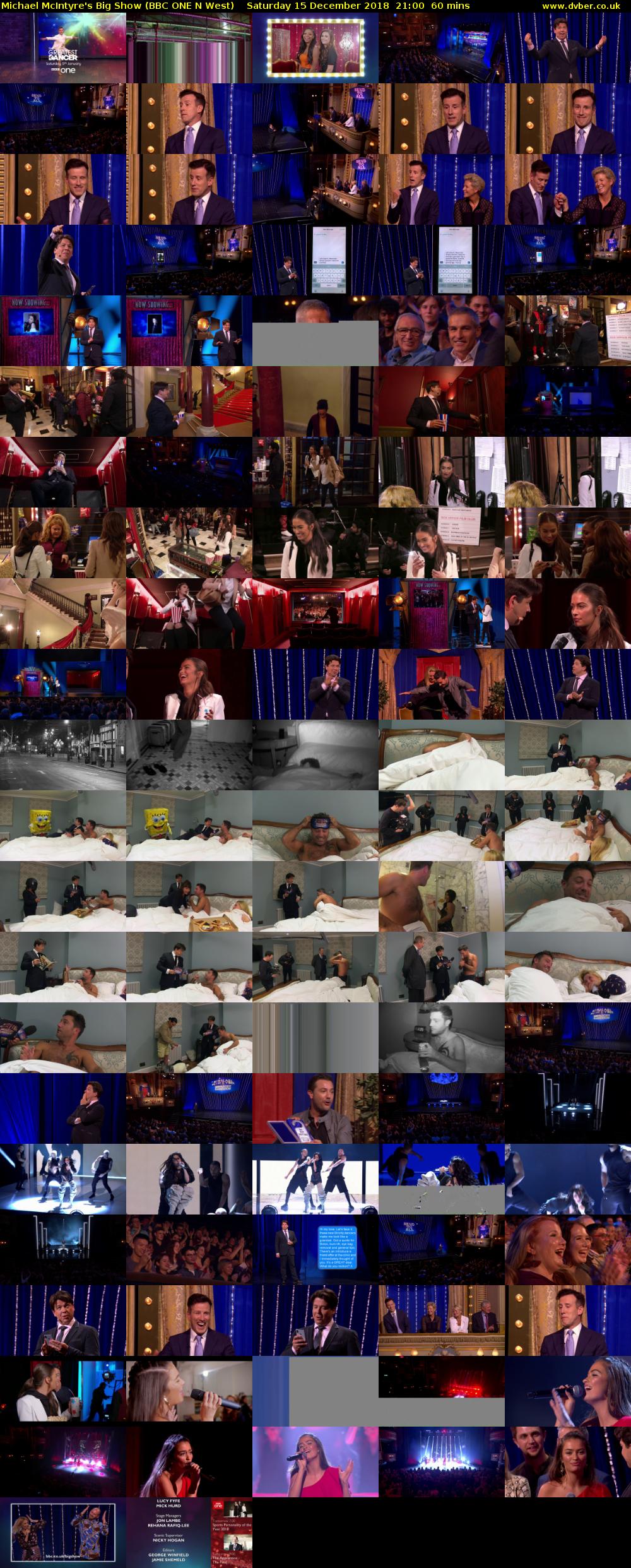 Michael McIntyre's Big Show (BBC ONE N West) Saturday 15 December 2018 21:00 - 22:00