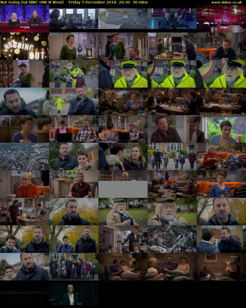 Not Going Out (BBC ONE N West) Friday 7 December 2018 20:30 - 21:00