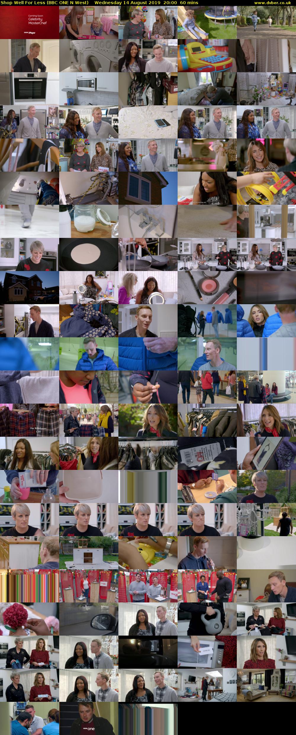 Shop Well For Less (BBC ONE N West) Wednesday 14 August 2019 20:00 - 21:00