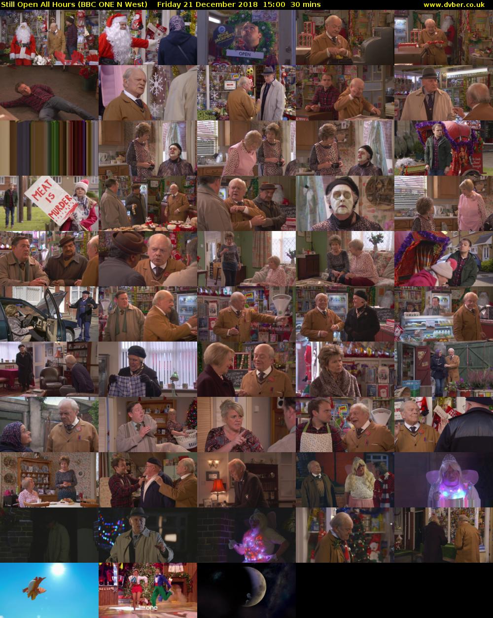 Still Open All Hours (BBC ONE N West) Friday 21 December 2018 15:00 - 15:30