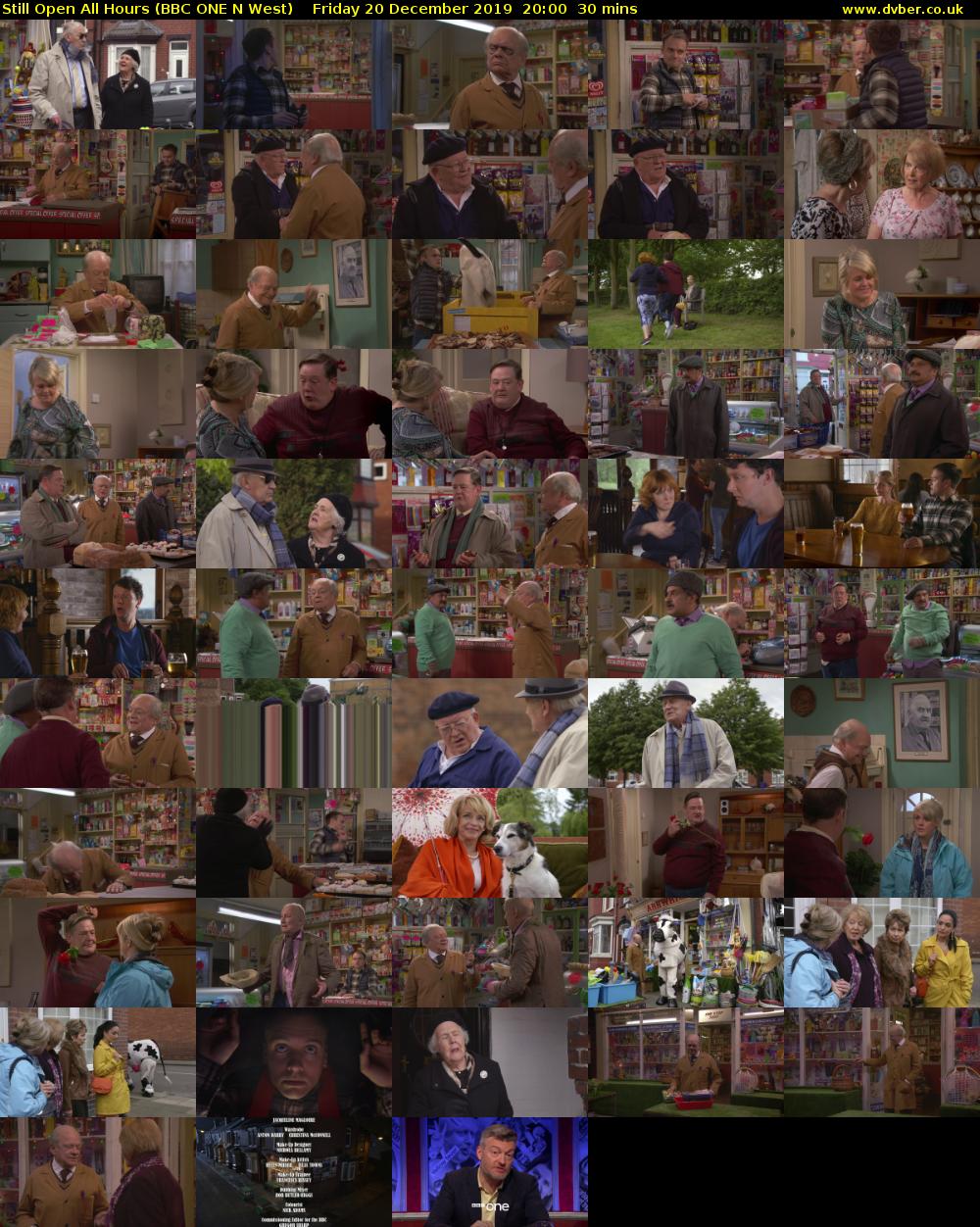 Still Open All Hours (BBC ONE N West) Friday 20 December 2019 20:00 - 20:30