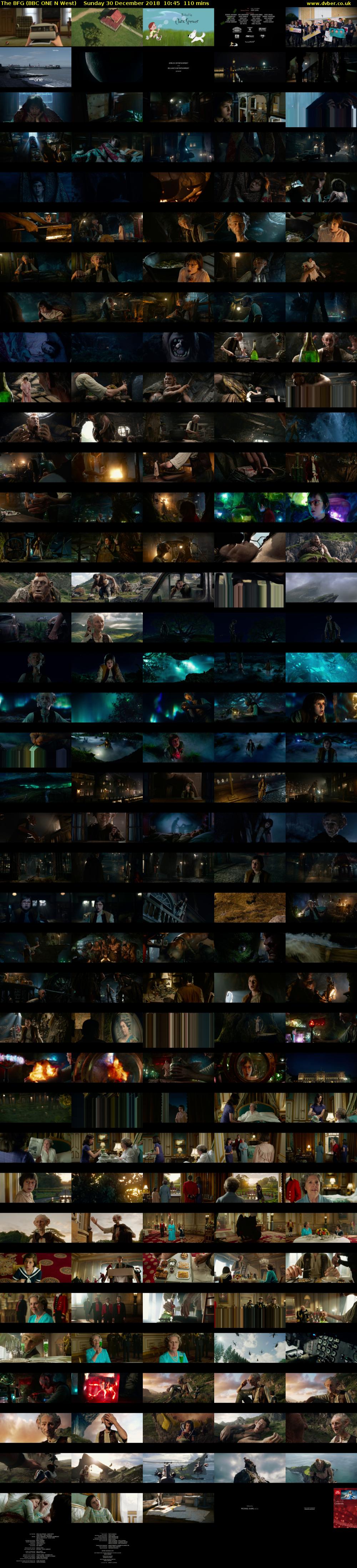 The BFG (BBC ONE N West) Sunday 30 December 2018 10:45 - 12:35