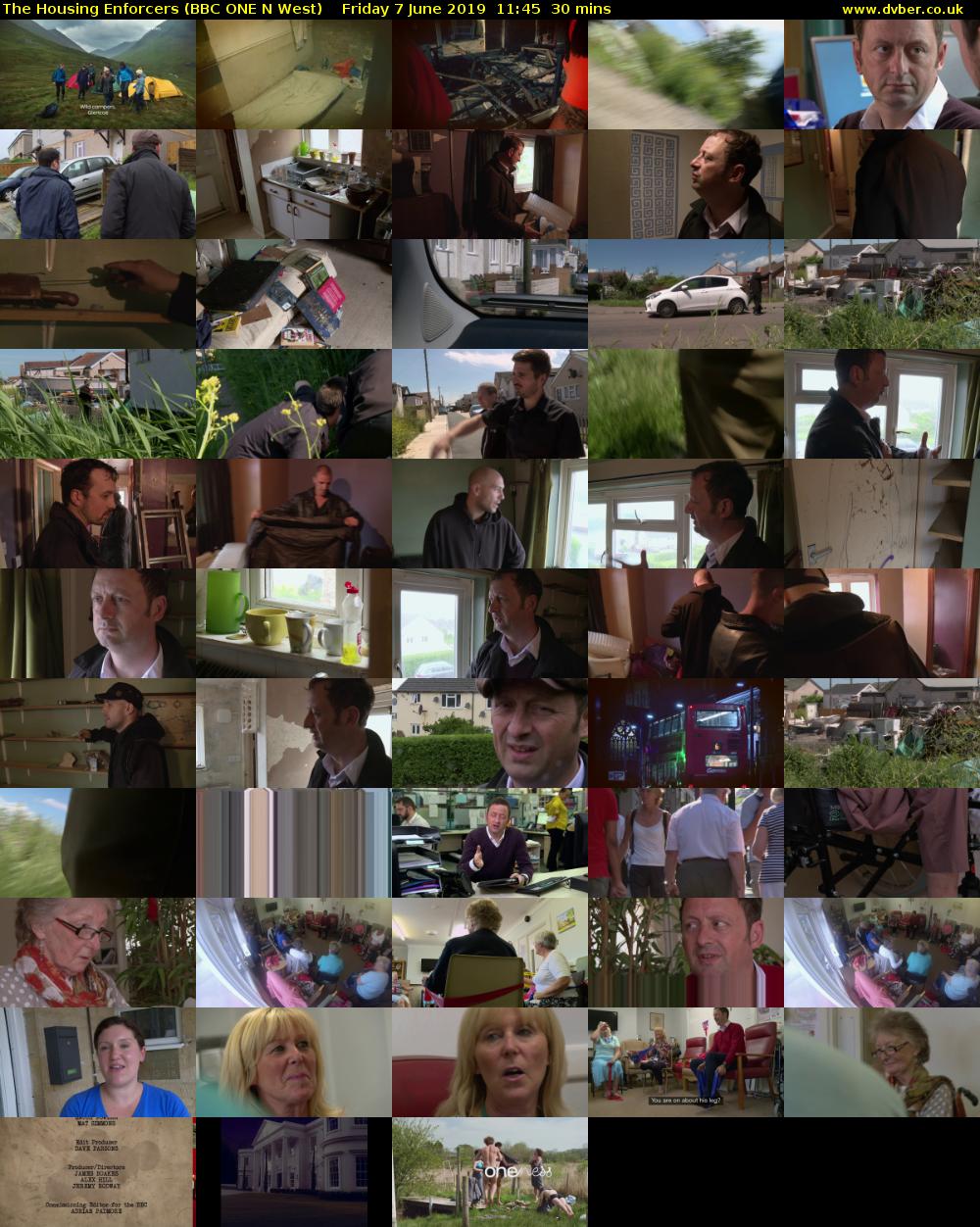 The Housing Enforcers (BBC ONE N West) Friday 7 June 2019 11:45 - 12:15