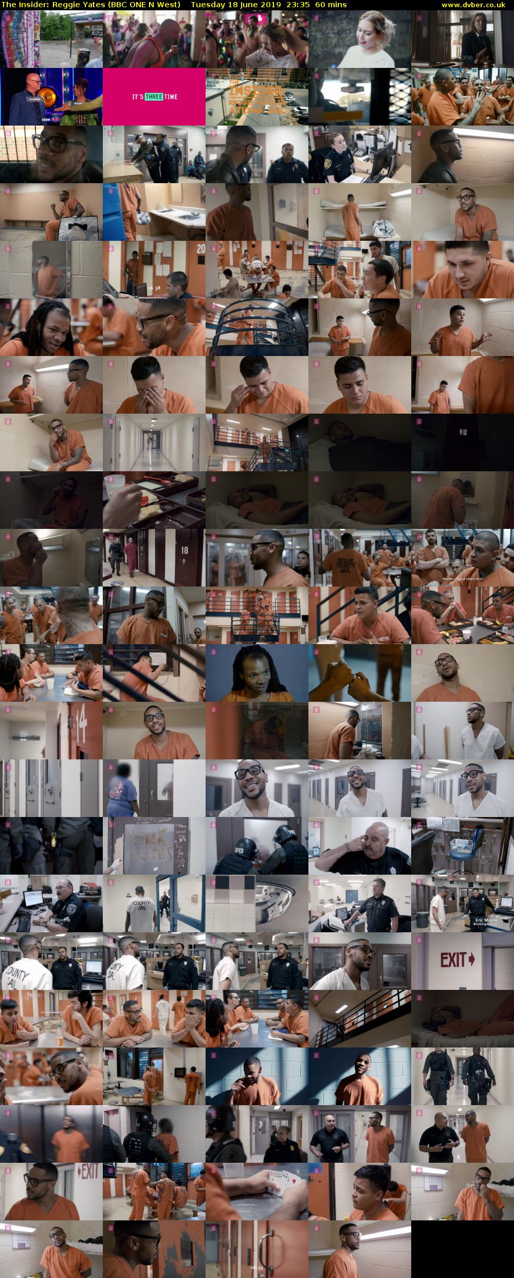 The Insider: Reggie Yates (BBC ONE N West) Tuesday 18 June 2019 23:35 - 00:35