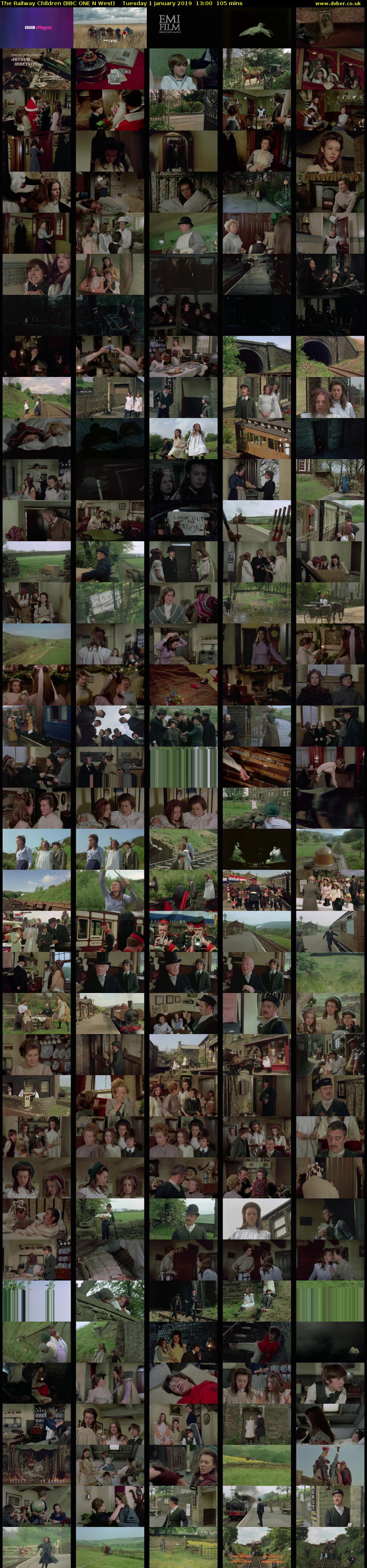 The Railway Children (BBC ONE N West) Tuesday 1 January 2019 13:00 - 14:45