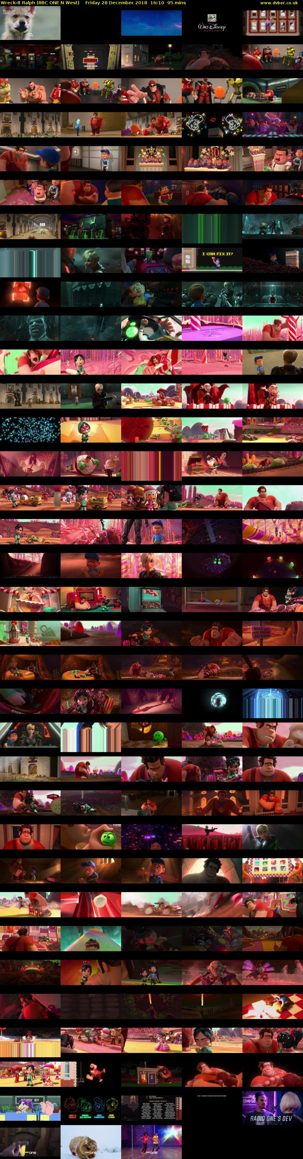 Wreck-It Ralph (BBC ONE N West) Friday 28 December 2018 16:10 - 17:45