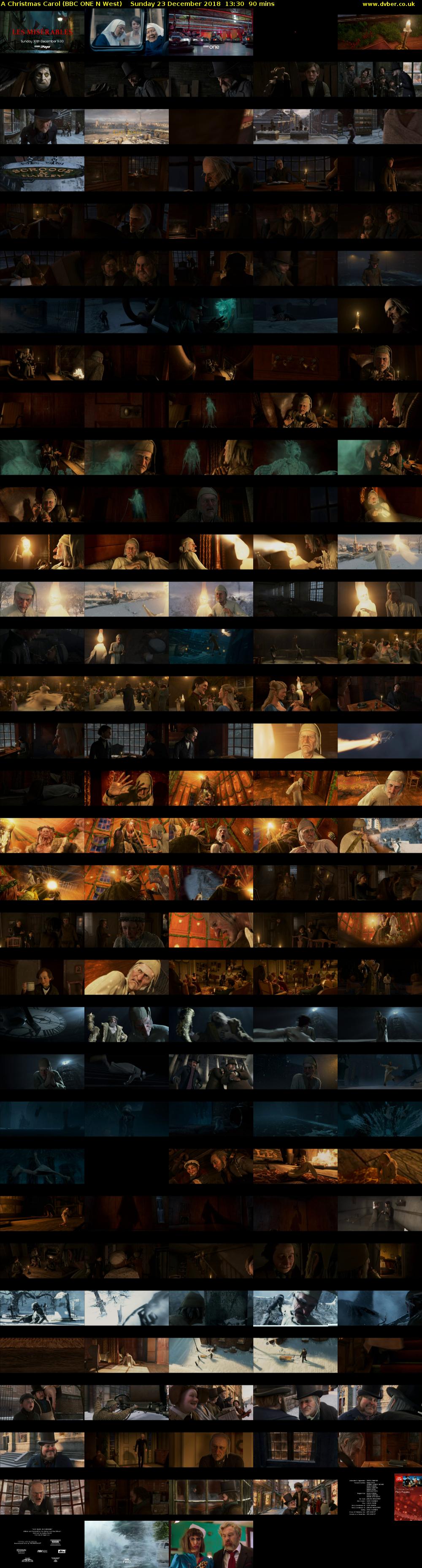 A Christmas Carol (BBC ONE N West) Sunday 23 December 2018 13:30 - 15:00