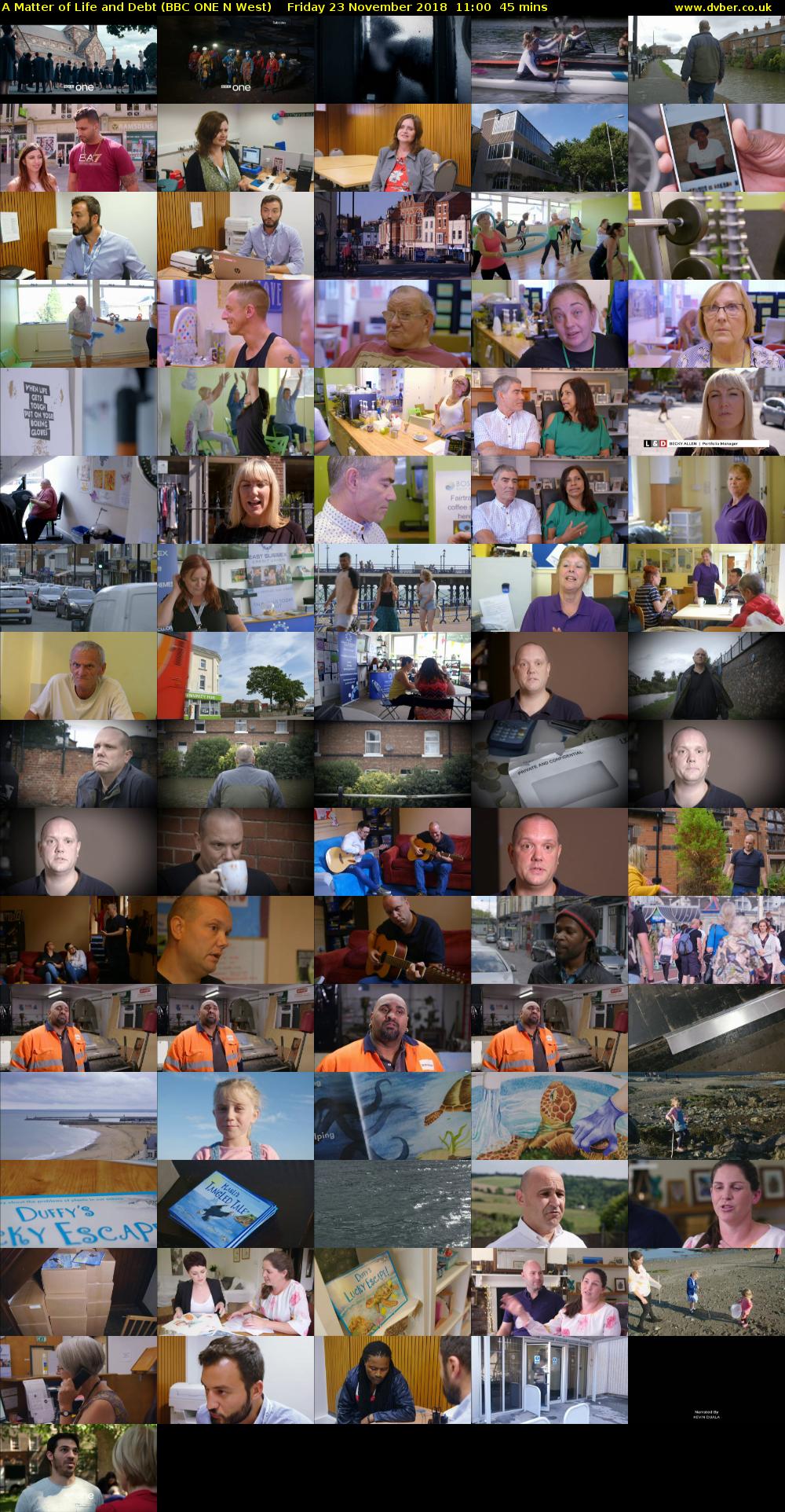 A Matter of Life and Debt (BBC ONE N West) Friday 23 November 2018 11:00 - 11:45