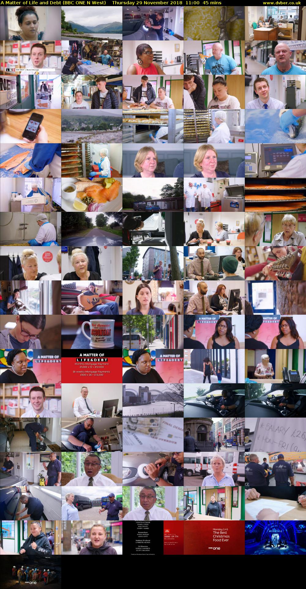 A Matter of Life and Debt (BBC ONE N West) Thursday 29 November 2018 11:00 - 11:45