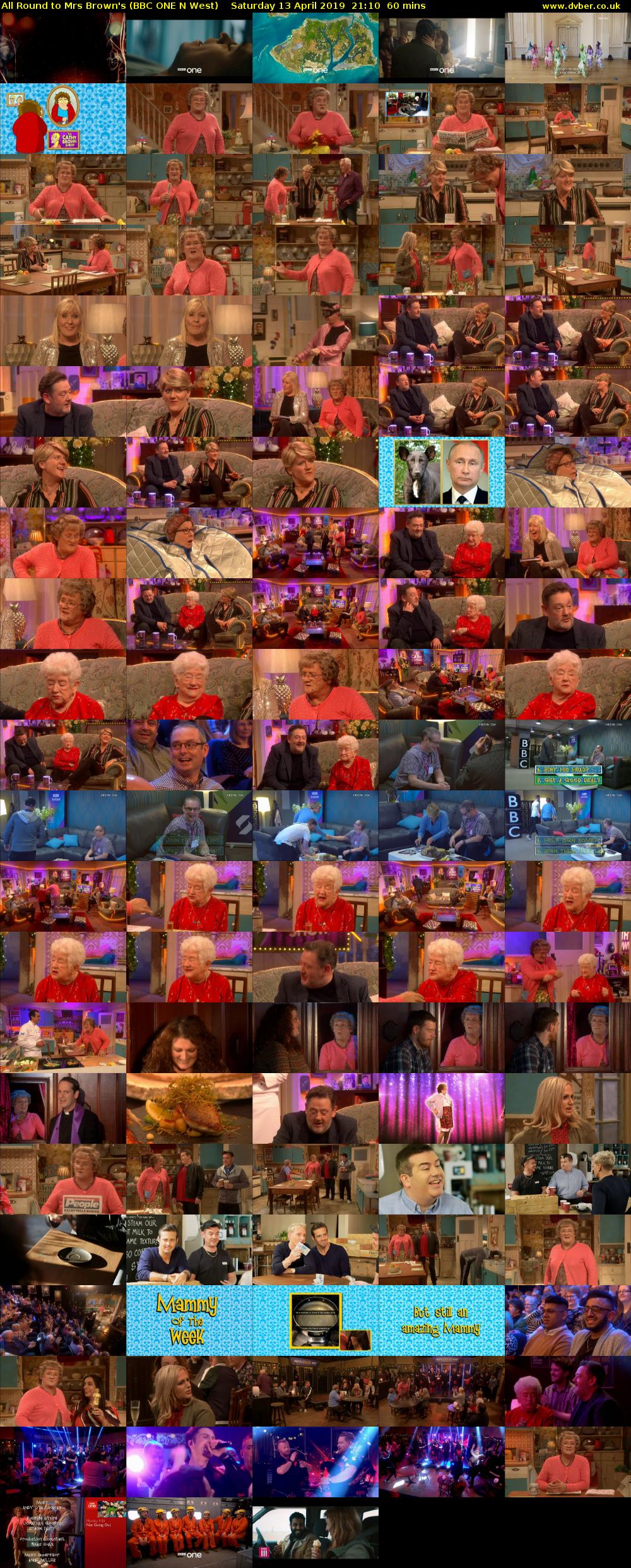 All Round to Mrs Brown's (BBC ONE N West) Saturday 13 April 2019 21:10 - 22:10