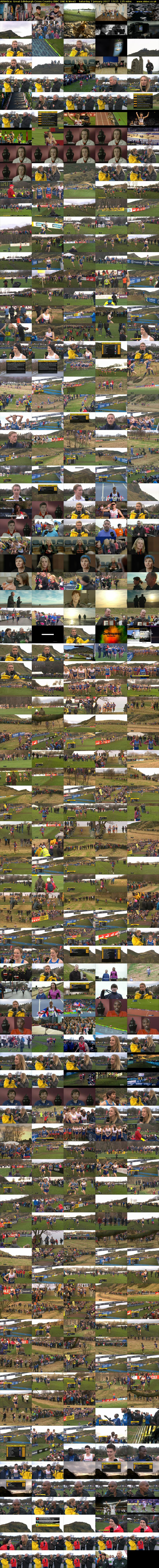 Athletics: Great Edinburgh Cross Country (BBC ONE N West) Saturday 7 January 2017 13:15 - 15:30