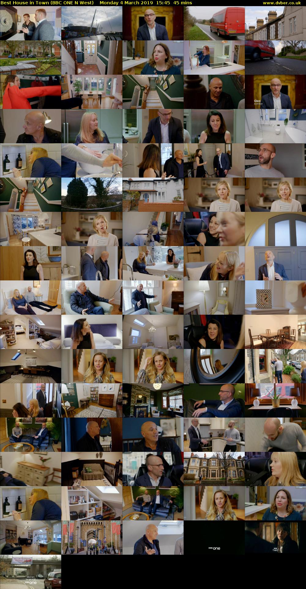 Best House in Town (BBC ONE N West) Monday 4 March 2019 15:45 - 16:30