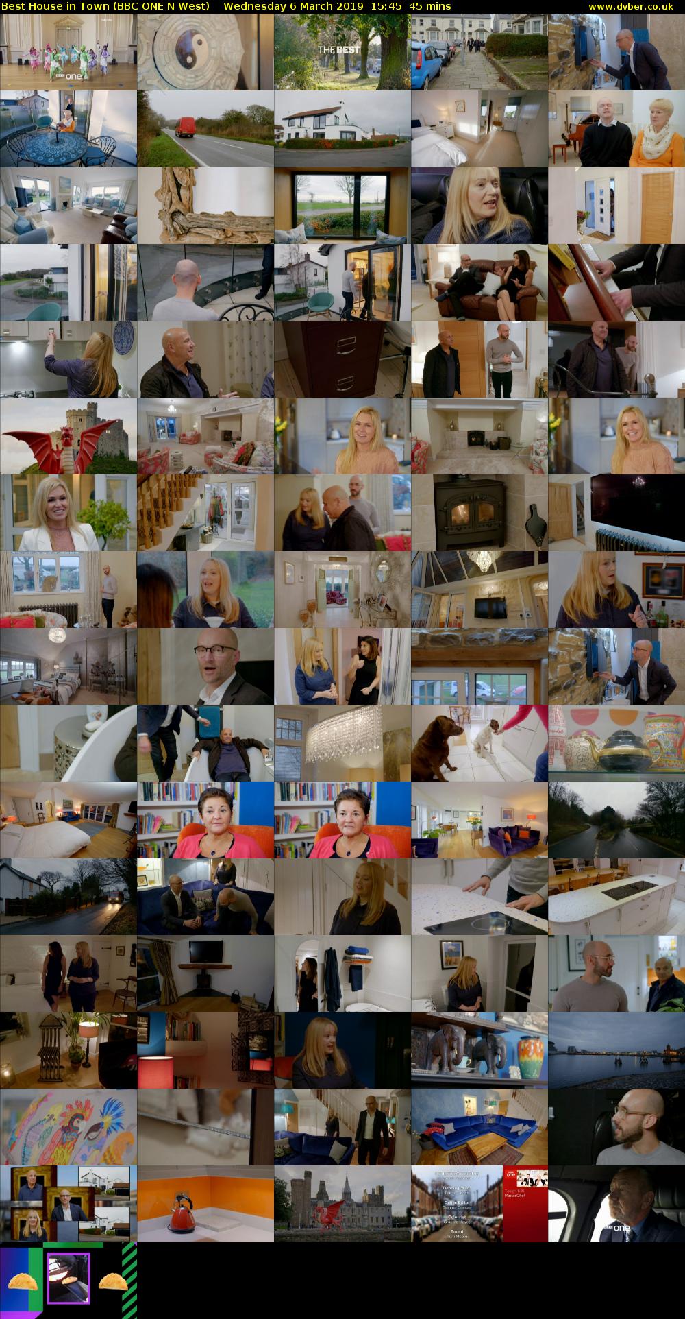 Best House in Town (BBC ONE N West) Wednesday 6 March 2019 15:45 - 16:30