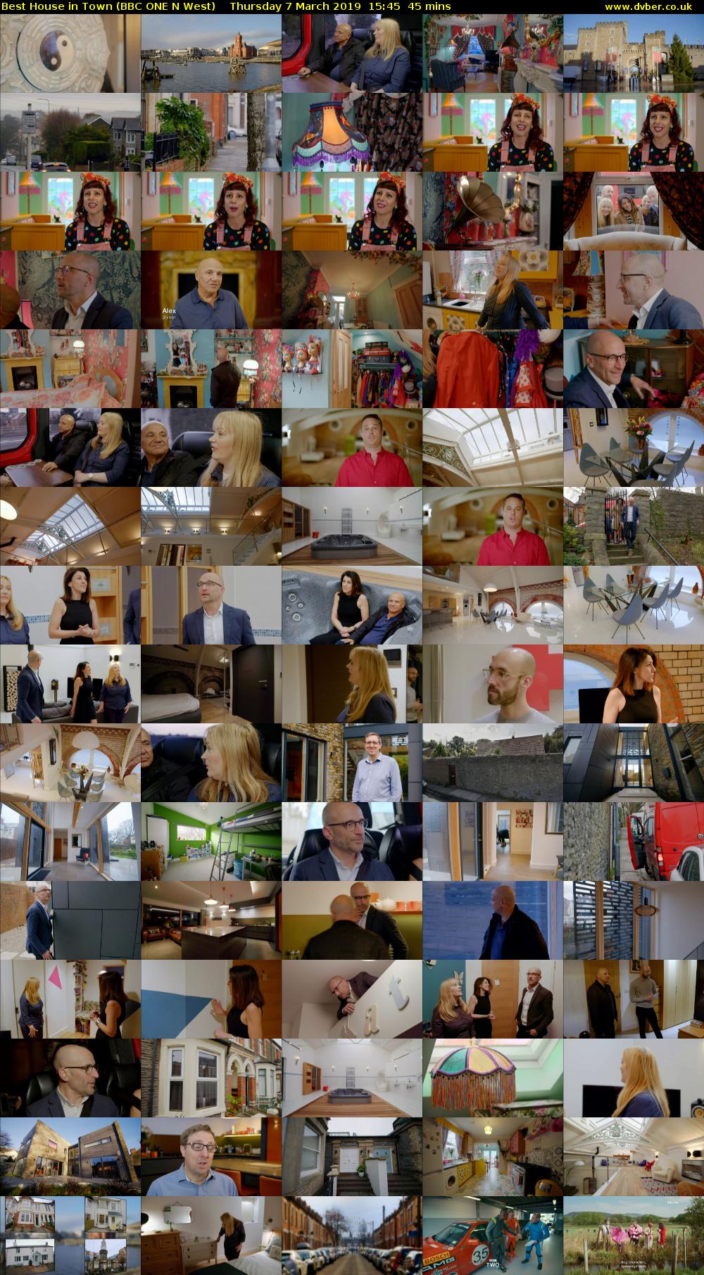 Best House in Town (BBC ONE N West) Thursday 7 March 2019 15:45 - 16:30