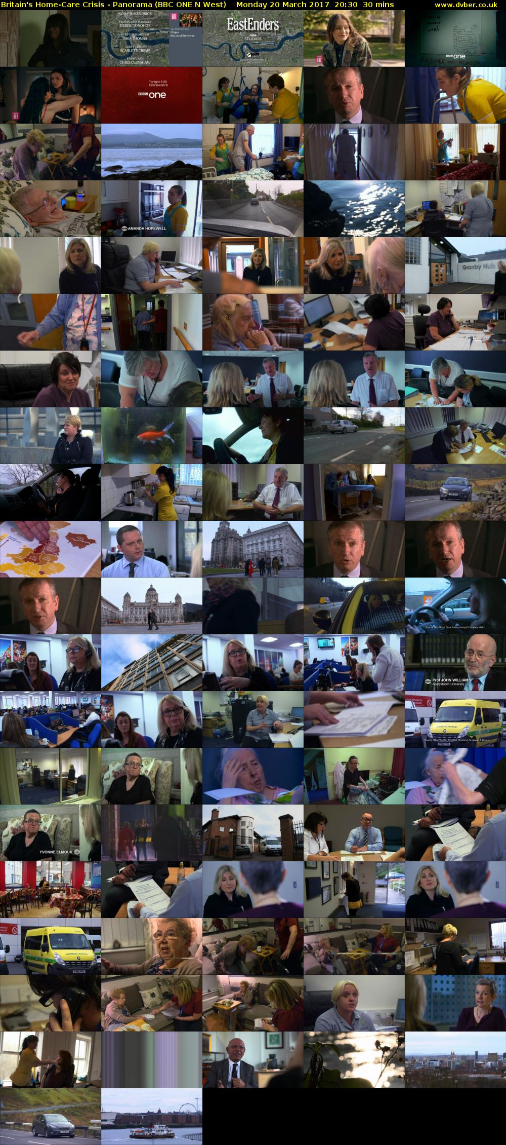 Britain's Home-Care Crisis - Panorama (BBC ONE N West) Monday 20 March 2017 20:30 - 21:00
