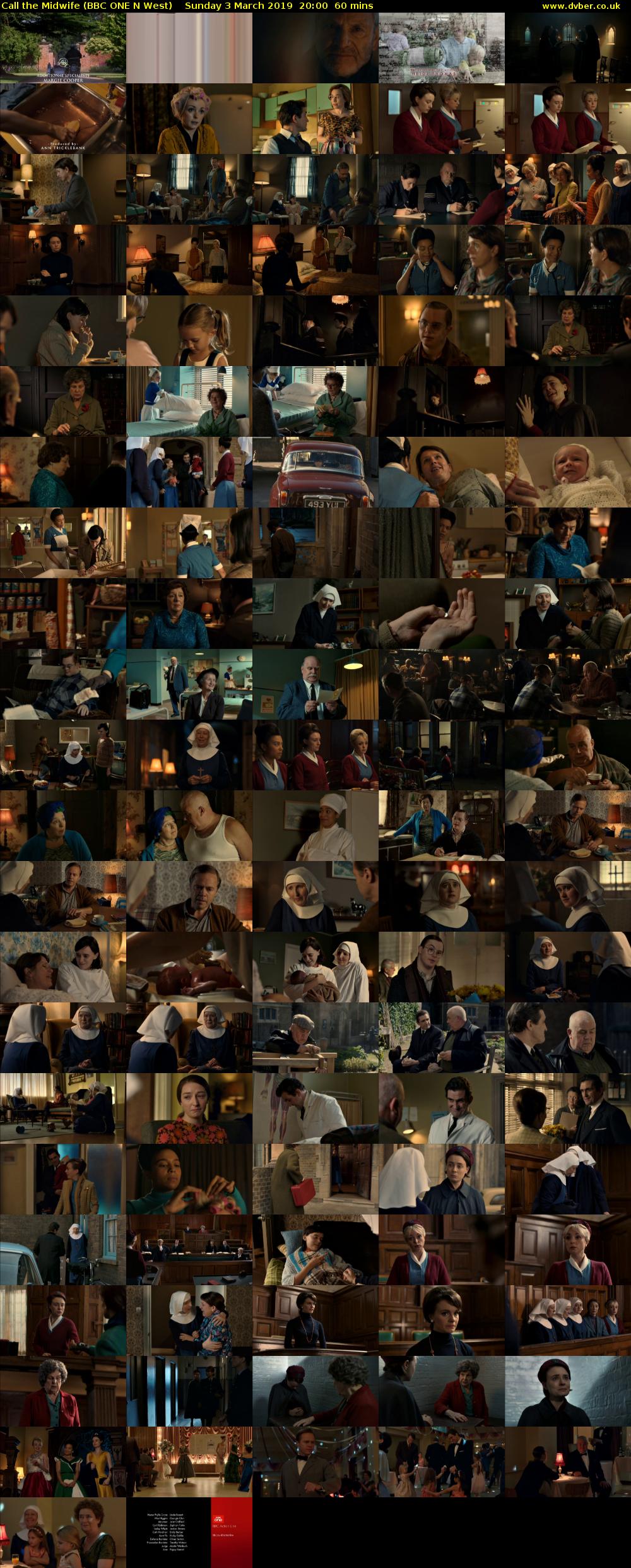 Call the Midwife (BBC ONE N West) Sunday 3 March 2019 20:00 - 21:00