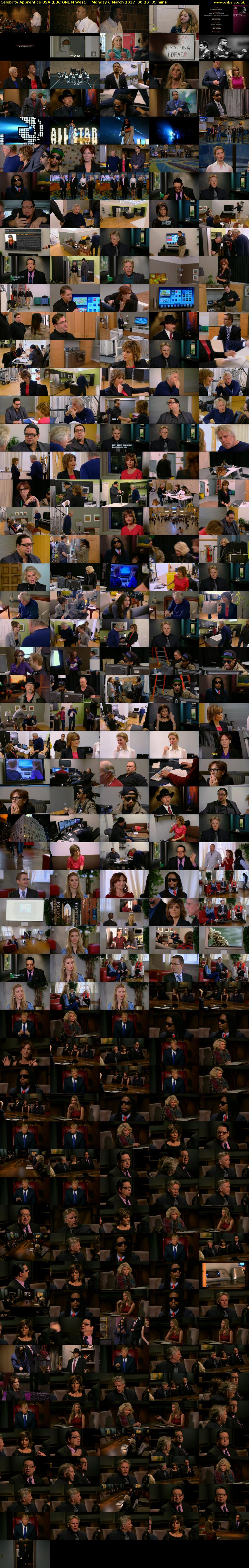 Celebrity Apprentice USA (BBC ONE N West) Monday 6 March 2017 00:20 - 01:45
