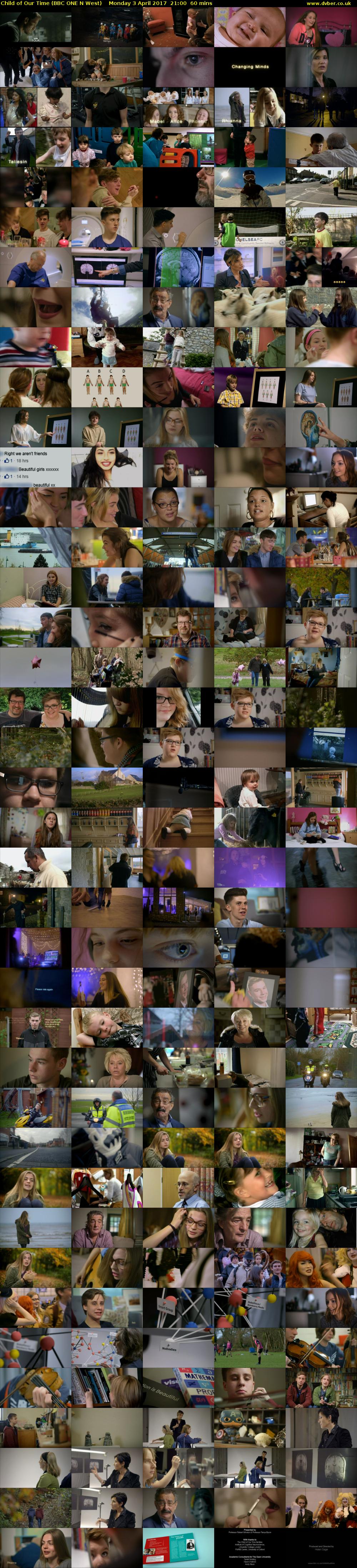 Child of Our Time (BBC ONE N West) Monday 3 April 2017 21:00 - 22:00