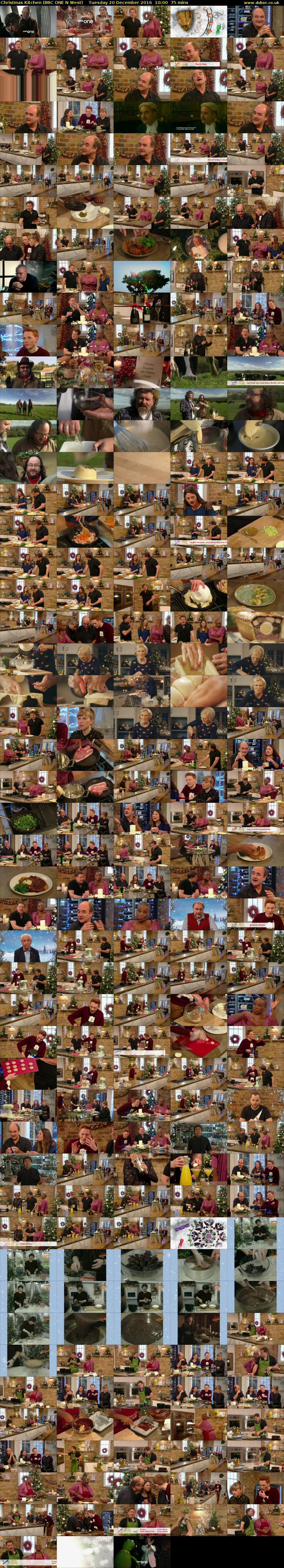 Christmas Kitchen (BBC ONE N West) Tuesday 20 December 2016 10:00 - 11:15