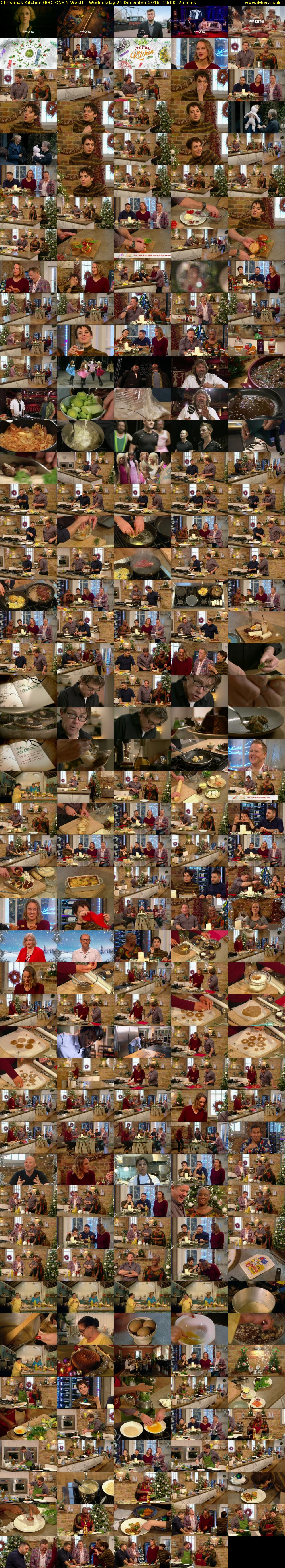 Christmas Kitchen (BBC ONE N West) Wednesday 21 December 2016 10:00 - 11:15