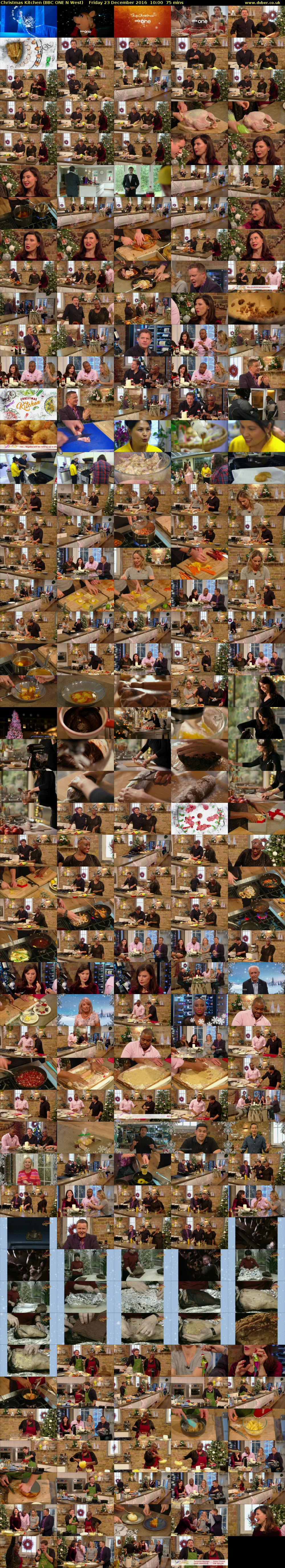 Christmas Kitchen (BBC ONE N West) Friday 23 December 2016 10:00 - 11:15