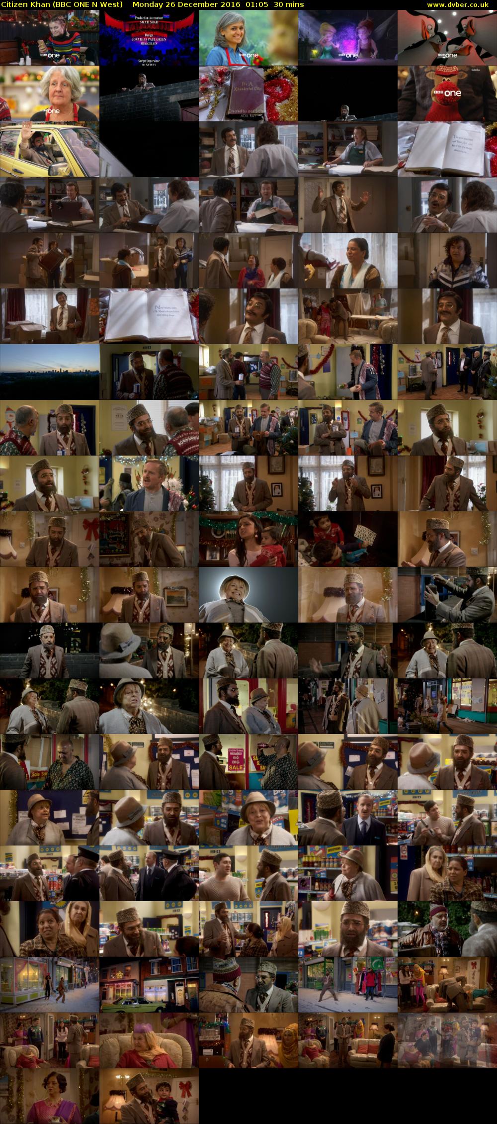 Citizen Khan (BBC ONE N West) Monday 26 December 2016 01:05 - 01:35