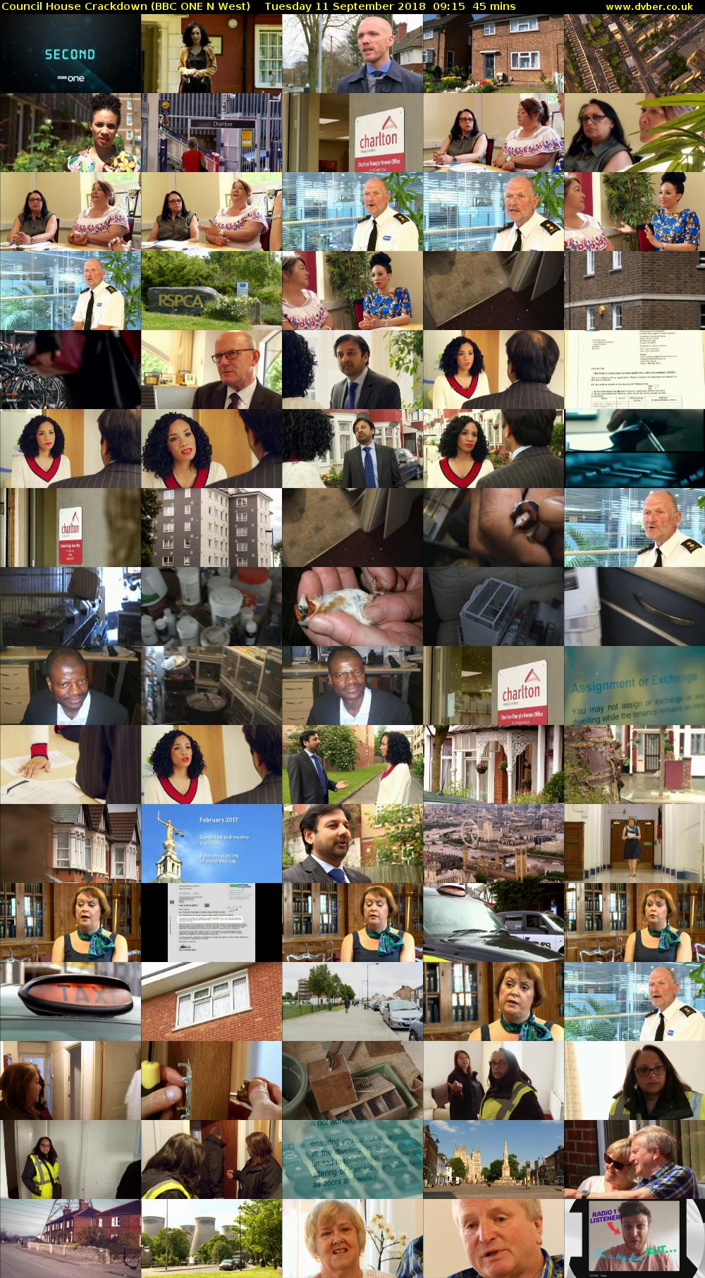 Council House Crackdown (BBC ONE N West) Tuesday 11 September 2018 09:15 - 10:00