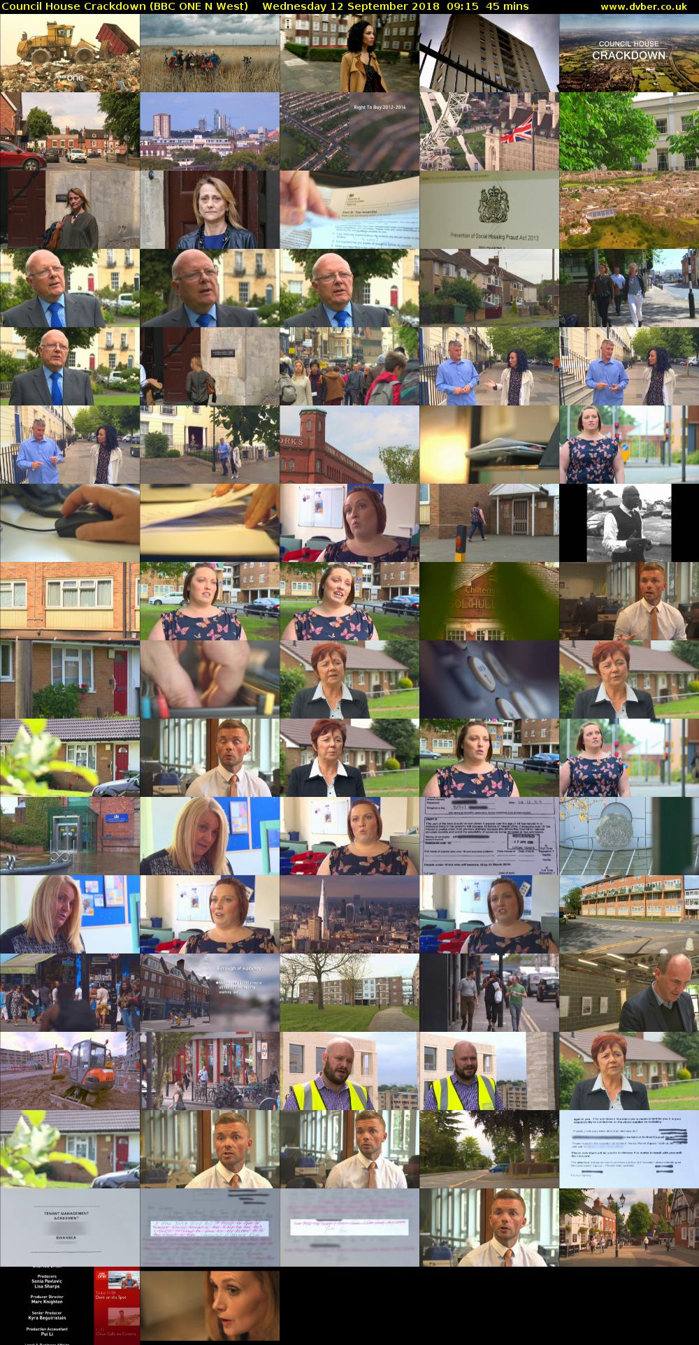 Council House Crackdown (BBC ONE N West) Wednesday 12 September 2018 09:15 - 10:00