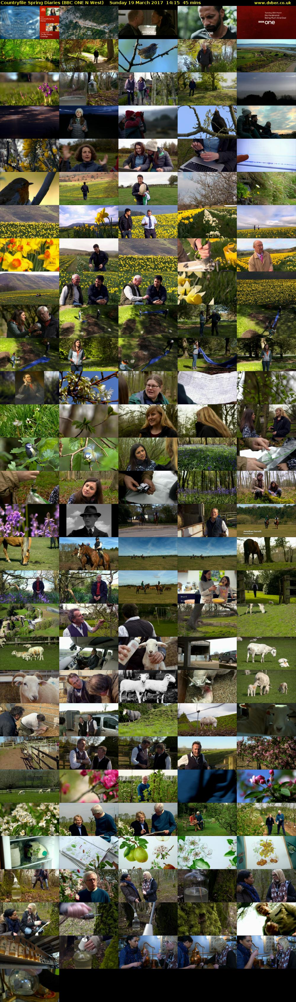 Countryfile Spring Diaries (BBC ONE N West) Sunday 19 March 2017 14:15 - 15:00