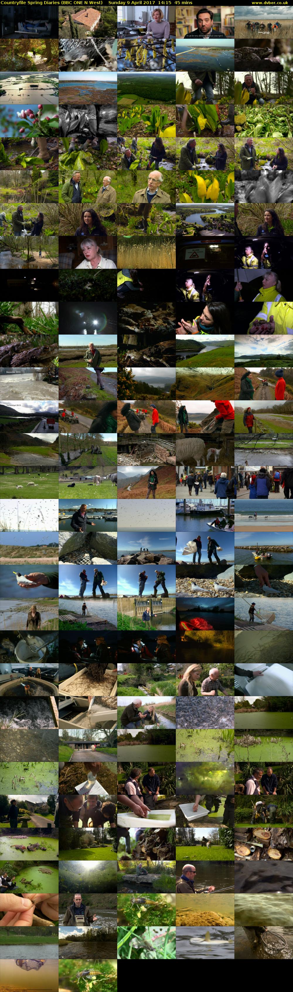 Countryfile Spring Diaries (BBC ONE N West) Sunday 9 April 2017 14:15 - 15:00