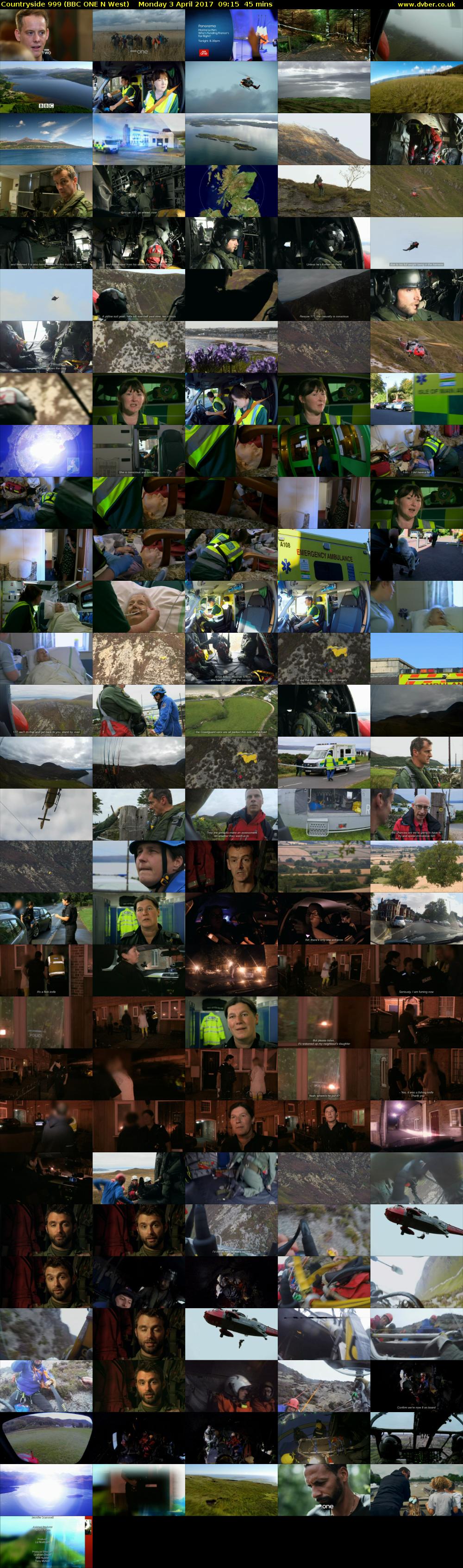 Countryside 999 (BBC ONE N West) Monday 3 April 2017 09:15 - 10:00