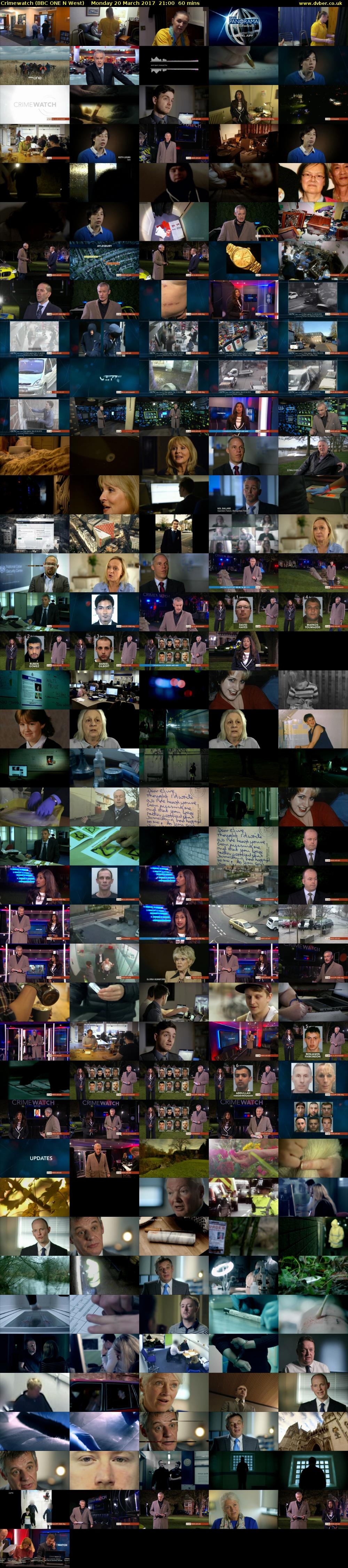 Crimewatch (BBC ONE N West) Monday 20 March 2017 21:00 - 22:00